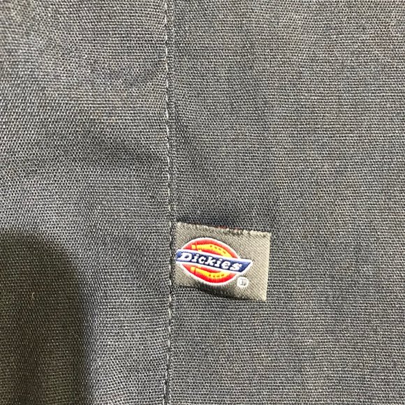 Big and Tall Men's Button Down Black Orange Tag  Size 5XL - Picture 5 of 7